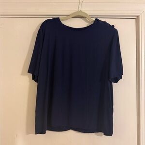 Talbots Dark Blue Top